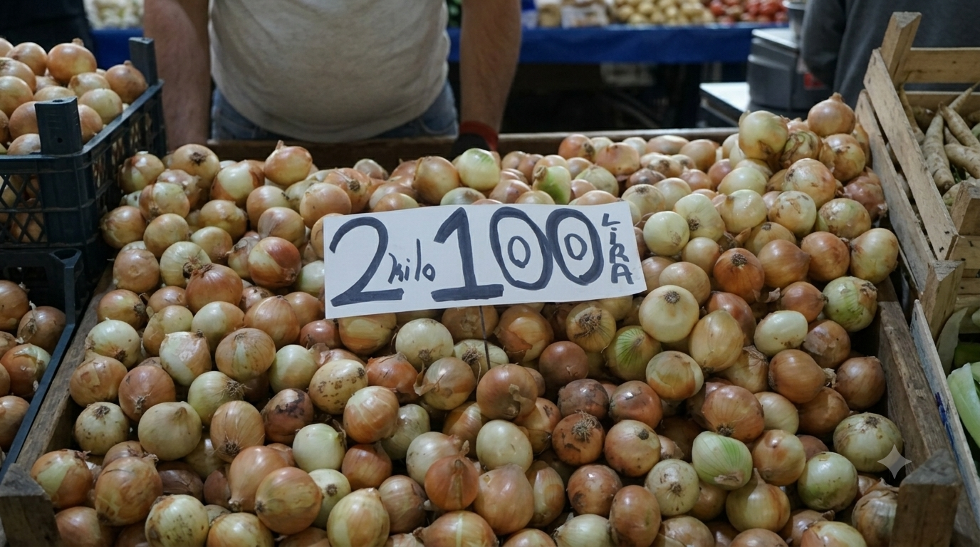 Amasya'da soğan fiyatları rekora koşuyor: Kilosu 50 TL!