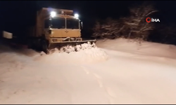 Yurdu Kar ve Soğuk Hava Teslim Aldı: Köy Yolları Kapandı