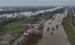 Meriç Nehri’nde Dikkat Çeken Geri Çekilme Başladı