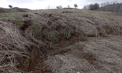 Yağış Felakete Döndü: Tarla Bir Anda Kaydı!
