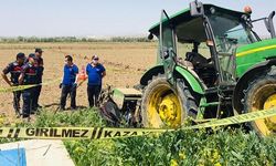 Tomarza'da feci kaza: Traktör ile tarım aleti arasında sıkıştı