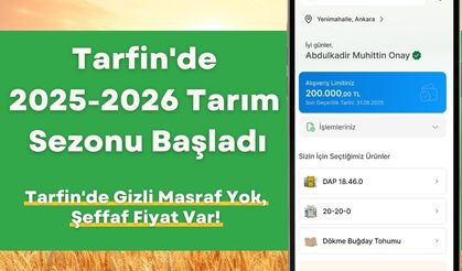 Tarfin yeni sezona yenilikçi çözümlerle giriş yapıyor