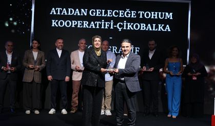 Çikobalka ata tohumu balkabağıyla “Geleceği Besle” ödülünü kazandı