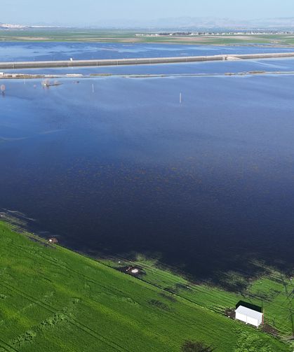 Hatay’da Yağış Felaketi: Amik Ovası Sular Altında