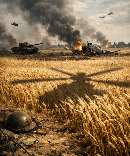 SAVAŞIN GÖLGESİ TARLAYA DÜŞTÜ