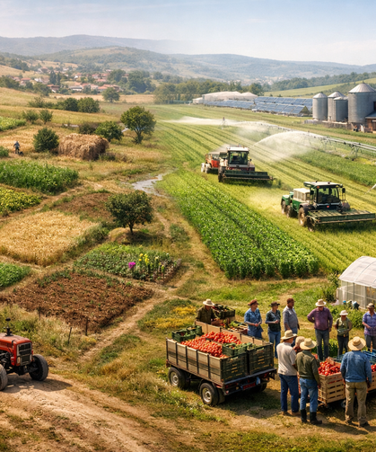 TARIMDA PARÇALI ÜRETİM MODELİ