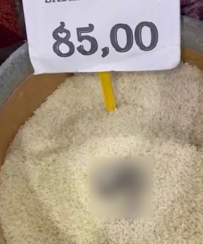 Mersin’de skandal görüntü: Pirinçten kedi dışkısı çıkan markete ceza