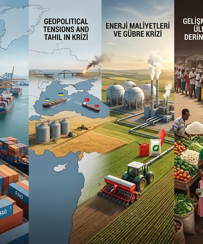 DÜNYADA GIDA FİYATLARI YÜKSELMEYE DEVAM EDİYOR