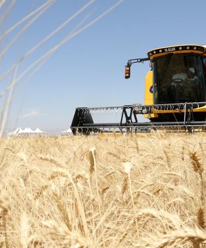 Konya Ovası'nda rekor beklenen hasat sezonu başladı