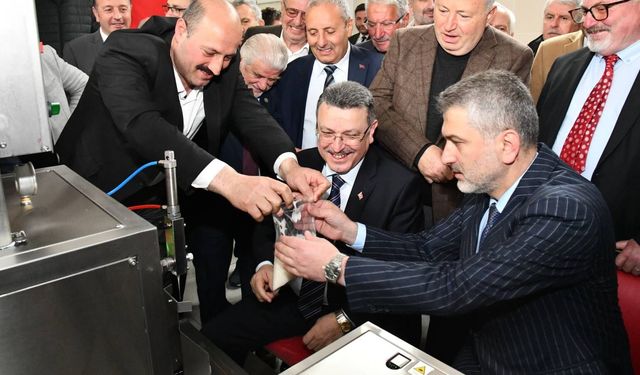 Trabzonlu arıcılara yem makinesi desteği