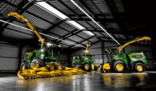 IPSO Tarım, John Deere F8 ve F9 Serisi Kendi Yürür Silaj Makinelerini Tanıttı