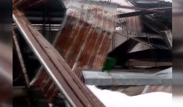 Karabük’te Mandıra Çöktü, Tonlarca Ürün Enkaz Altında