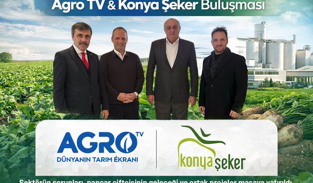Agro TV’den Konya Şeker’e Ziyaret