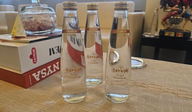 ÇAYKUR’dan Cam Şişe Suyla Yeni Hamle
