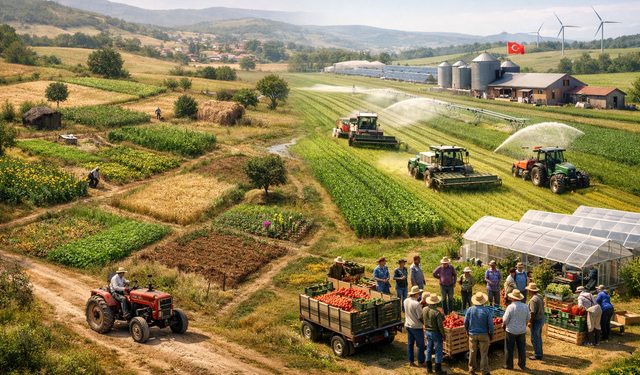 TARIMDA PARÇALI ÜRETİM MODELİ