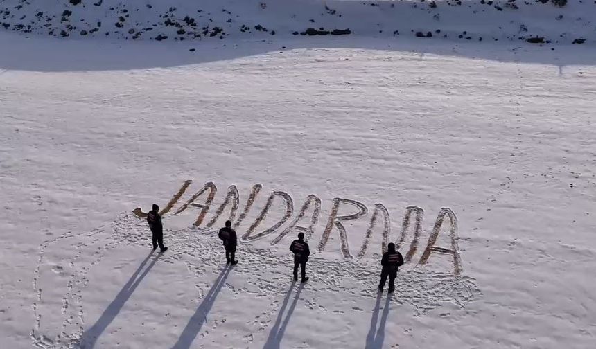 Jandarmadan yaban hayatına merhametli dokunuş