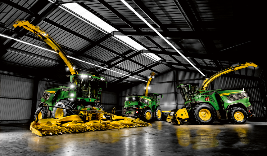 IPSO Tarım, John Deere F8 ve F9 Serisi Kendi Yürür Silaj Makinelerini Tanıttı
