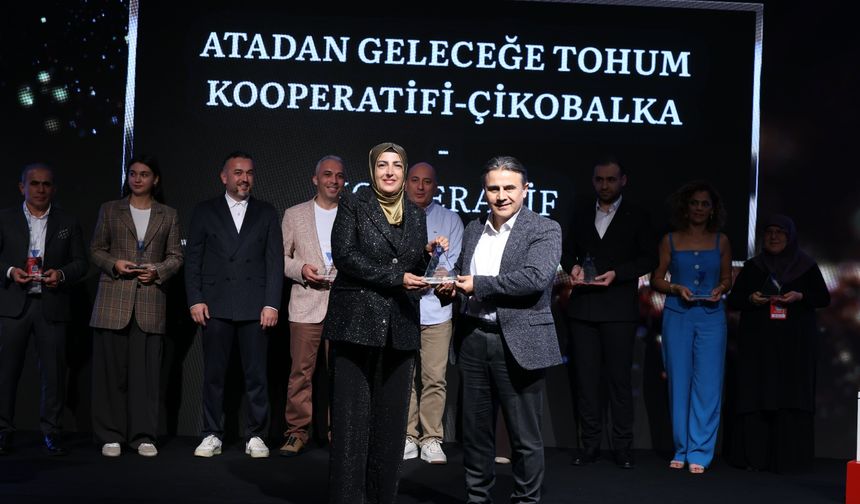 Çikobalka ata tohumu balkabağıyla “Geleceği Besle” ödülünü kazandı