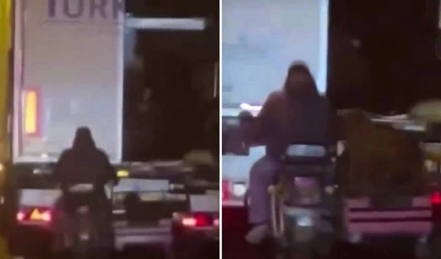 Diyarbakır'da Film Gibi Hırsızlık: Seyir Halindeki Tırdan Koyun Çaldılar, Kaza Yapınca Yakalandılar!