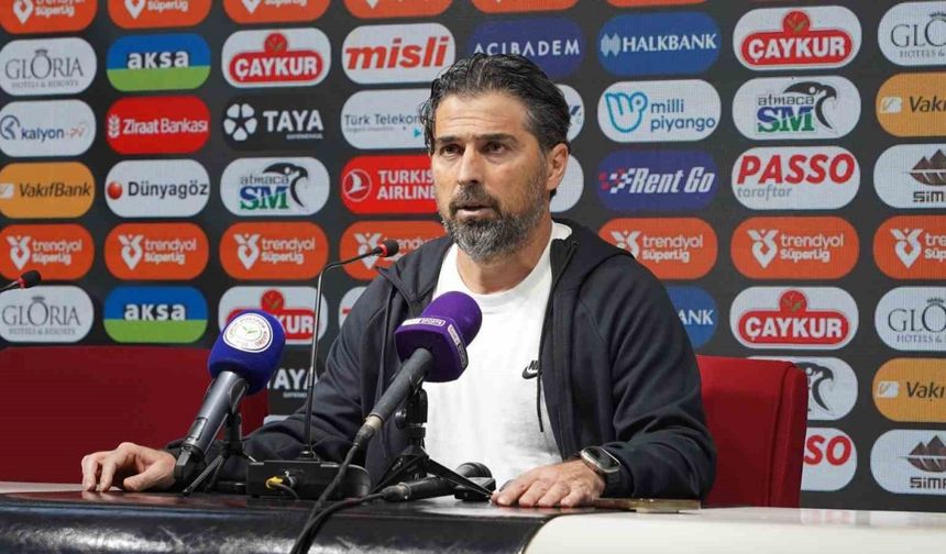 İlhan Palut: "Duran toptan da olsa bir golle değerli galibiyet aldık"