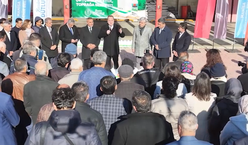 Manisa’da Don Vurdu, Üreticiye Yüzde 100 Hibe Destek