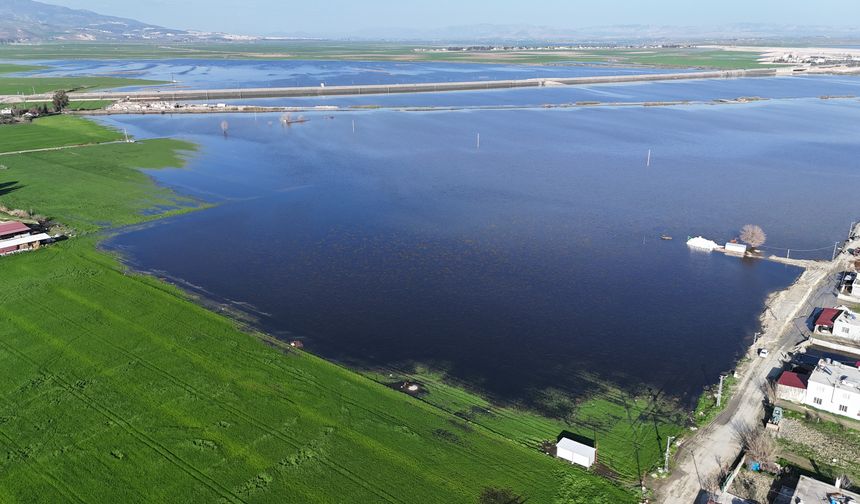 Hatay’da Yağış Felaketi: Amik Ovası Sular Altında