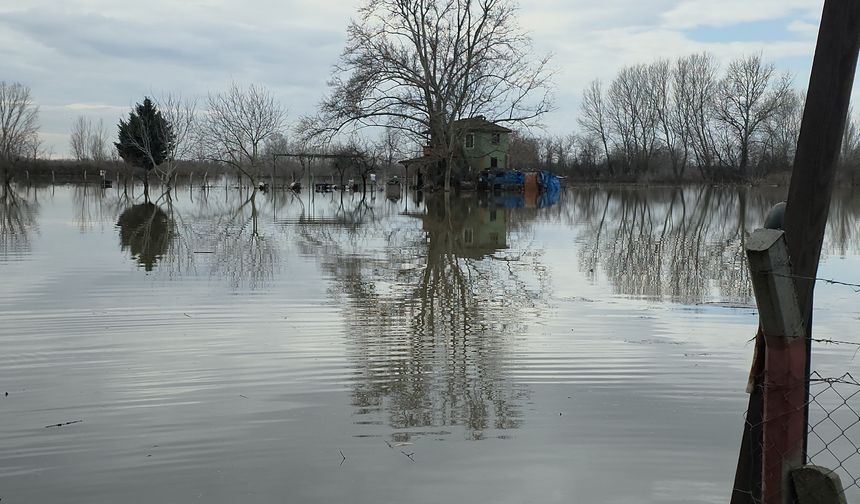 Edirne Ovaları Taşkın Sonrası Hâlâ Sular Altında