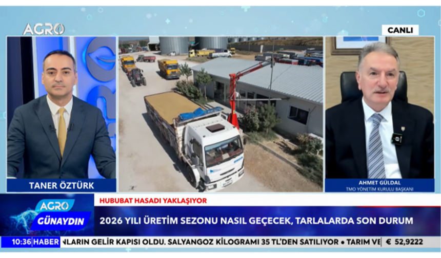 TMO Genel Müdürü Güldal’dan buğday fiyatı açıklaması