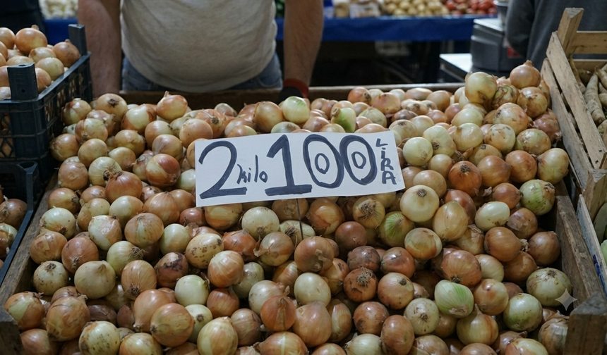 Amasya'da soğan fiyatları rekora koşuyor: Kilosu 50 TL!